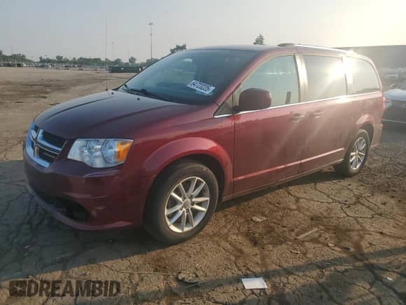 2018 Dodge Grand Caravan SXT with VIN 2C4RDGCGXJR278344, listed as a Copart auction lot 64723225 with 166,602 mi miles and Salvage title. Bid and sale history available at DreamBid. Image 1.