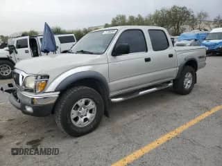 2002 Toyota Tacoma PreRunner with VIN 5TEGN92N42Z130007, listed as a Copart auction lot 71750285 with 132,334 mi miles and Salvage title. Bid and sale history available at DreamBid. Image 1.