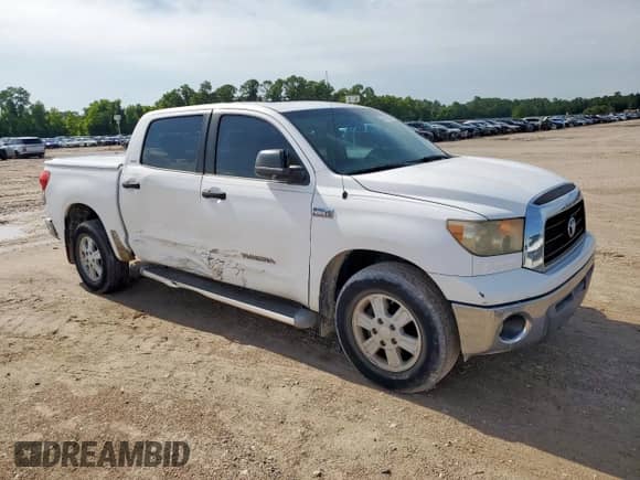 2008 Toyota Tundra with VIN 5TFEV54128X061408, listed as a Copart auction lot 64721085 with 237,971 mi miles and Salvage title. Bid and sale history available at DreamBid. Image 4.