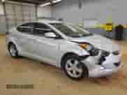 2013 Hyundai Elantra GLS with VIN KMHDH4AE1DU009828, listed as a Copart auction lot 81794375 with 139,334 mi miles and Salvage title. Bid and sale history available at DreamBid. Image 4.