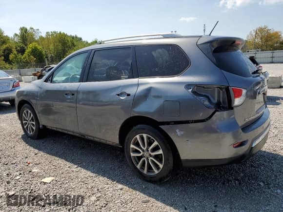 2015 Nissan Pathfinder SL with VIN 5N1AR2MM2FC656867, listed as a Copart auction lot 80204715 with 153,854 mi miles and Non repairable. Bid and sale history available at DreamBid. Image 2.