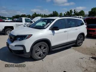 2022 Honda Pilot Sport с VIN 5FNYF5H30NB039161, выставлен на аукционе Copart как лот 62864075 с пробегом 45 881 миль миль и Списание • Salvage title. История ставок и продаж доступна на DreamBid. Изображение 1.