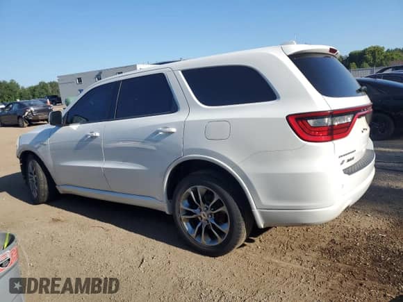 2020 Dodge Durango R/T with VIN 1C4SDJCT0LC142215, listed as a Copart auction lot 65955325 with 124,606 mi miles and Clean title. Bid and sale history available at DreamBid. Image 2.