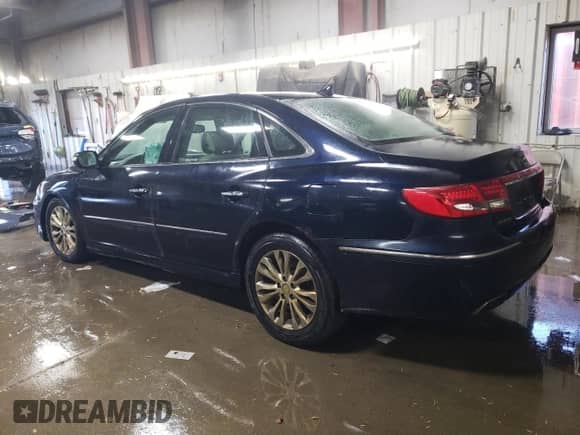 2011 Hyundai Azera Limited с VIN KMHFC4DF3BA538871, выставлен на аукционе Copart как лот 82855814 с пробегом Не указан миль и Списание • Salvage title. История ставок и продаж доступна на DreamBid. Изображение 2.