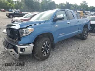 2018 Toyota Tundra Limited z VIN 5TFBW5F16JX772404, wystawiony jako Copart lot #60891235 z przebiegiem 151 181 mil mil oraz Szkoda całkowita • Salvage title. Historia ofert i sprzedaży dostępna na DreamBid. Obrazek 1.
