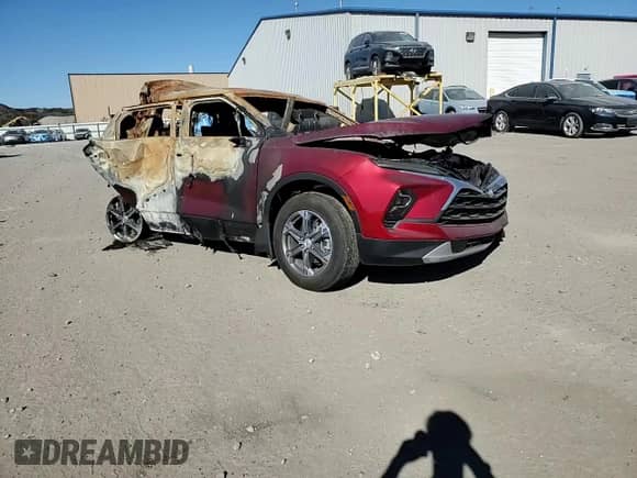 2024 Chevrolet Blazer LT with VIN 3GNKBJRS2RS167230, listed as a Copart auction lot 69999834 with Not provided miles and Non repairable. Bid and sale history available at DreamBid. Image 11.
