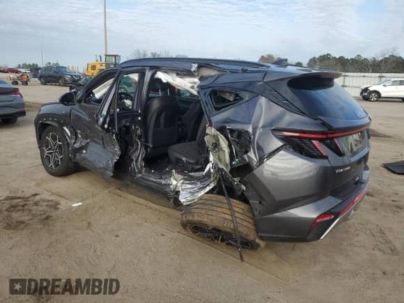 2022 Hyundai Tucson N Line z VIN KM8JFCAE4NU088383, wystawiony jako Copart lot #45608955 z przebiegiem 30 891 mil mil oraz Szkoda całkowita • Salvage title. Historia ofert i sprzedaży dostępna na DreamBid. Obrazek 2.