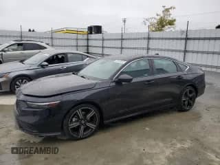 2023 Honda Accord Sport with VIN 1HGCY2F53PA030183, listed as a Copart auction lot 90095305 with 70,332 mi miles and Clean title. Bid and sale history available at DreamBid. Image 1.