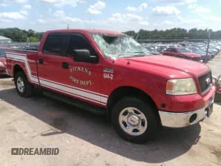 2006 Ford F-150 XLT with VIN 1FTPW14V46KC21249, listed as a IAAI auction lot 42811365 with 132,871 mi miles and . Bid and sale history available at DreamBid. Image 1.