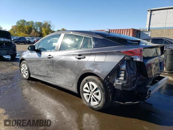 2018 Toyota Prius Two с VIN JTDKARFU7J3059521, выставлен на аукционе Copart как лот 86496545 с пробегом 61 868 миль миль и Списание • Salvage title. История ставок и продаж доступна на DreamBid. Изображение 2.
