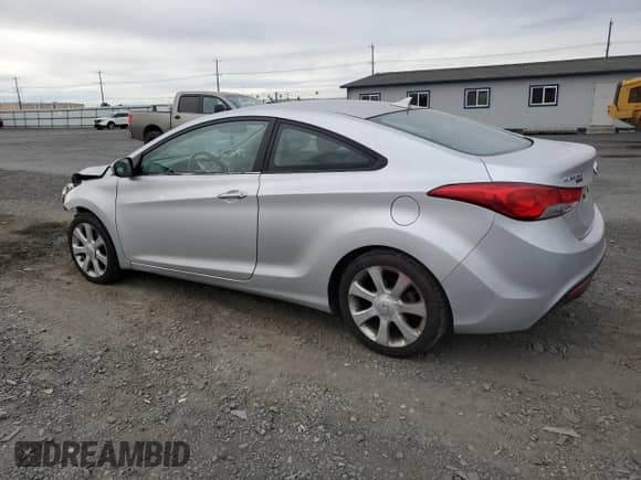 2013 Hyundai Elantra GS with VIN KMHDH6AE1DU004012, listed as a Copart auction lot 84738265 with 108,760 mi miles and Salvage title. Bid and sale history available at DreamBid. Image 2.