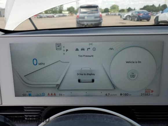 2023 Hyundai Ioniq 5 SEL с VIN KM8KN4AE0PU153925, выставлен на аукционе Copart как лот 65068815 с пробегом 31 583 миль миль и Списание • Salvage title. История ставок и продаж доступна на DreamBid. Изображение 9.