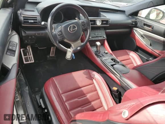 2016 Lexus RC 350 F Sport with VIN JTHSE5BC5G5006614, listed as a Copart auction lot 54055445 with 141,229 mi miles and Clean title. Bid and sale history available at DreamBid. Image 8.