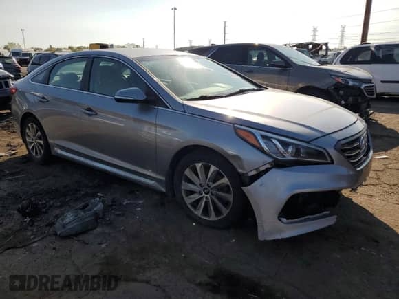 2015 Hyundai Sonata Sport с VIN 5NPE34AF1FH207273, выставлен на аукционе Copart как лот 80967185 с пробегом 142 191 миль миль и Чистый • Clean title. История ставок и продаж доступна на DreamBid. Изображение 4.