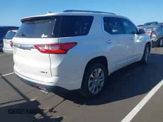 2018 Chevrolet Traverse Premier z VIN 1GNERKKWXJJ115488, wystawiony jako IAAI lot #43355666 z przebiegiem 87 138 mil mil oraz . Historia ofert i sprzedaży dostępna na DreamBid. Obrazek 4.