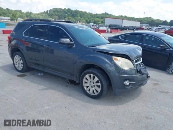 2011 Chevrolet Equinox 2LT with VIN 2CNFLNE5XB6326638, listed as a IAAI auction lot 42741990 with 116,384 mi miles and . Bid and sale history available at DreamBid. Image 1.