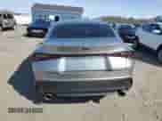 2021 Lexus IS 300 with VIN JTHC81F29M5045630, listed as a Copart auction lot 47646125 with Not provided miles and Salvage title. Bid and sale history available at DreamBid. Image 6.