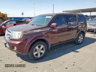 2010 Honda Pilot EX with VIN 5FNYF3H47AB020503, listed as a Copart auction lot 70095105 with 215,267 mi miles and Clean title. Bid and sale history available at DreamBid. Image 1.