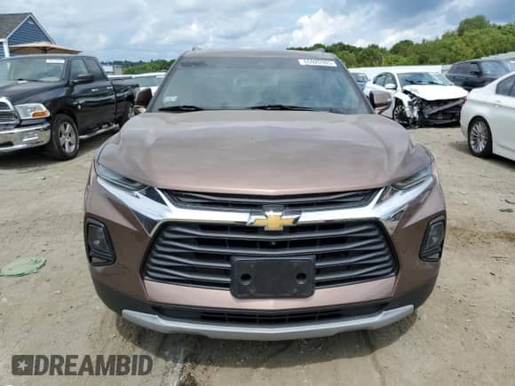 2019 Chevrolet Blazer with VIN 3GNKBDRS5KS570142, listed as a Copart auction lot 65920985 with 29,724 mi miles and Salvage title. Bid and sale history available at DreamBid. Image 5.