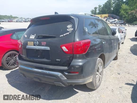 2020 Nissan Pathfinder SV with VIN 5N1DR2BN6LC602931, listed as a IAAI auction lot 42626183 with 103,825 mi miles and . Bid and sale history available at DreamBid. Image 4.