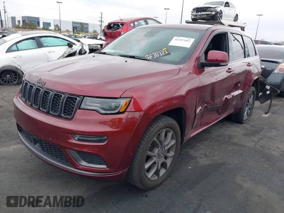 2021 Jeep Grand Cherokee High Altitude with VIN 1C4RJFCG0MC734254, listed as a IAAI auction lot 42207662 with 54,500 mi miles and . Bid and sale history available at DreamBid. Image 21.