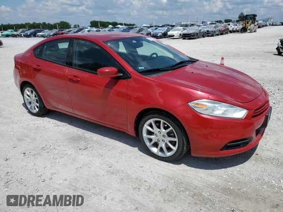 2013 Dodge Dart Rallye z VIN 1C3CDFBH3DD103696, wystawiony jako Copart lot #61867305 z przebiegiem 95 309 mil mil oraz Szkoda całkowita • Salvage title. Historia ofert i sprzedaży dostępna na DreamBid. Obrazek 4.