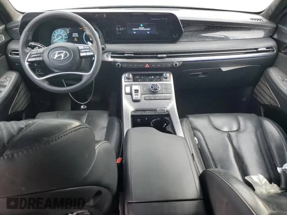 2024 Hyundai Palisade Calligraphy with VIN KM8R7DGE2RU655483, listed as a Copart auction lot 67091995 with 82,959 mi miles and Salvage title. Bid and sale history available at DreamBid. Image 8.