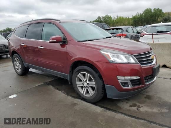 2017 Chevrolet Traverse LT with VIN 1GNKVHKDXHJ316527, listed as a Copart auction lot 66516364 with 94,721 mi miles and Clean title. Bid and sale history available at DreamBid. Image 4.
