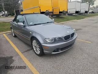 2006 BMW 3 Series 325Ci with VIN WBABW33486PX86778, listed as a Copart auction lot 83760735 with 85,955 mi miles and Clean title. Bid and sale history available at DreamBid. Image 1.