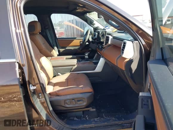 2024 Toyota Tundra 1794 Edition with VIN 5TFMA5DB7RX191444, listed as a IAAI auction lot 41987419 with Not provided miles and . Bid and sale history available at DreamBid. Image 5.