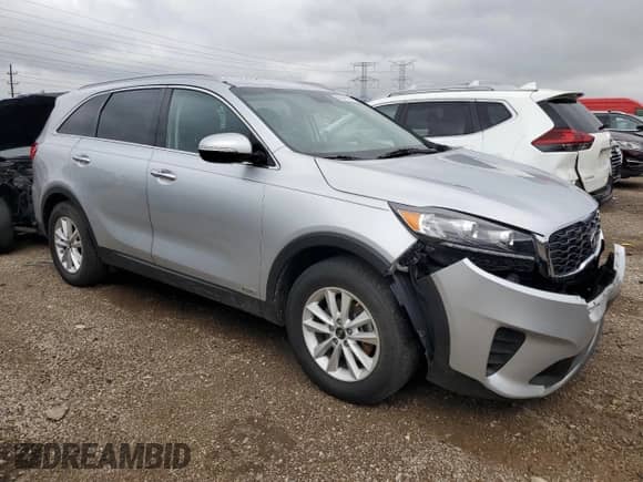 2019 Kia Sorento LX with VIN 5XYPGDA32KG432578, listed as a Copart auction lot 69246905 with 94,164 mi miles and Salvage title. Bid and sale history available at DreamBid. Image 4.
