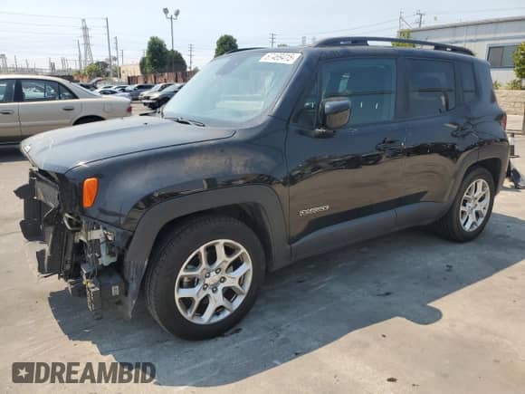2017 Jeep Renegade Latitude с VIN ZACCJABBXHPF38435, выставлен на аукционе Copart как лот 67469415 с пробегом 131 542 миль миль и Списание • Salvage title. История ставок и продаж доступна на DreamBid. Изображение 1.