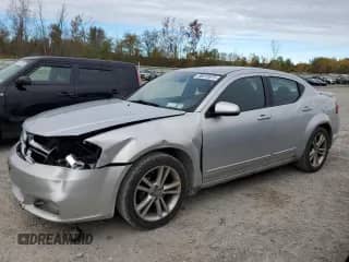 2012 Dodge Avenger SXT Plus with VIN 1C3CDZEG8CN251775, listed as a Copart auction lot 86815975 with 133,494 mi miles and Salvage title. Bid and sale history available at DreamBid. Image 1.