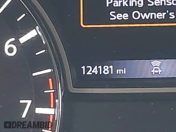 2019 Nissan Pathfinder SV with VIN 5N1DR2MMXKC585246, listed as a IAAI auction lot 42027197 with 124,181 mi miles and . Bid and sale history available at DreamBid. Image 16.