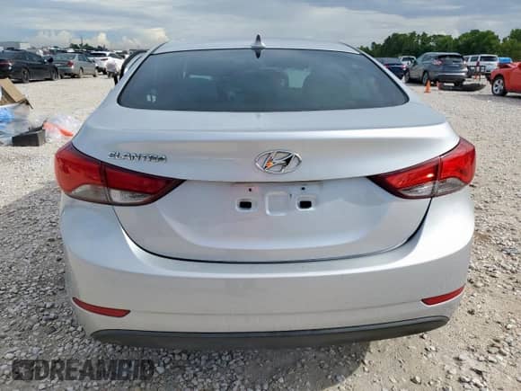 2014 Hyundai Elantra SE with VIN 5NPDH4AE0EH510676, listed as a Copart auction lot 62100725 with 163,663 mi miles and Salvage title. Bid and sale history available at DreamBid. Image 6.