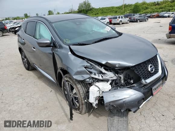 2020 Nissan Murano SV с VIN 5N1AZ2BJ7LN144482, выставлен на аукционе Copart как лот 50286973 с пробегом 53 563 миль миль и Списание • Salvage title. История ставок и продаж доступна на DreamBid. Изображение 4.