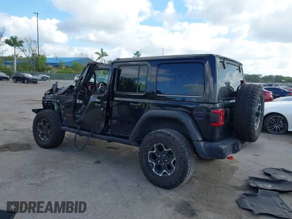 2023 Jeep Wrangler Rubicon с VIN 1C4HJXFGXPW534515, выставлен на аукционе IAAI как лот 41524419 с пробегом 21 376 миль миль и . История ставок и продаж доступна на DreamBid. Изображение 3.