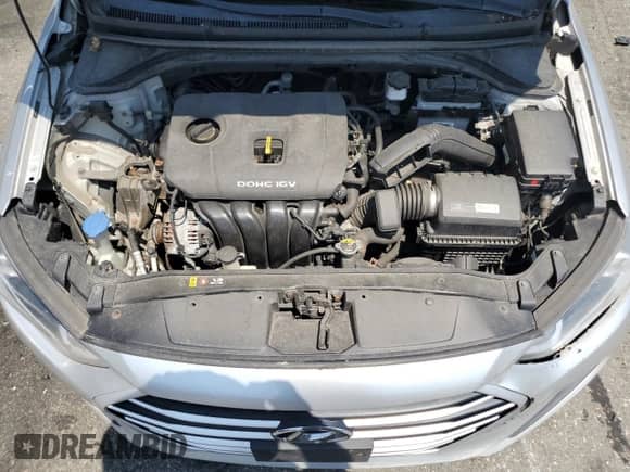 2017 Hyundai Elantra SE with VIN 5NPD84LF1HH205486, listed as a Copart auction lot 64800595 with Not provided miles and Salvage title. Bid and sale history available at DreamBid. Image 11.