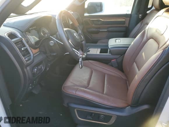 2020 Ram 1500 Longhorn with VIN 1C6SRFKM8LN323731, listed as a Copart auction lot 75118744 with Not provided miles and Salvage title. Bid and sale history available at DreamBid. Image 7.