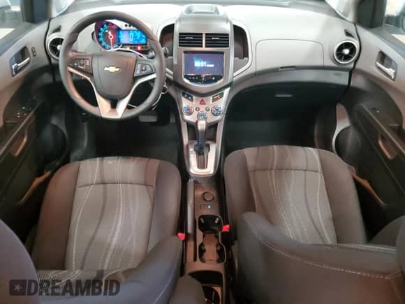 2016 Chevrolet Sonic LT with VIN 1G1JC6SB5G4182464, listed as a Copart auction lot 80868175 with 14,855 mi miles and Salvage title. Bid and sale history available at DreamBid. Image 8.