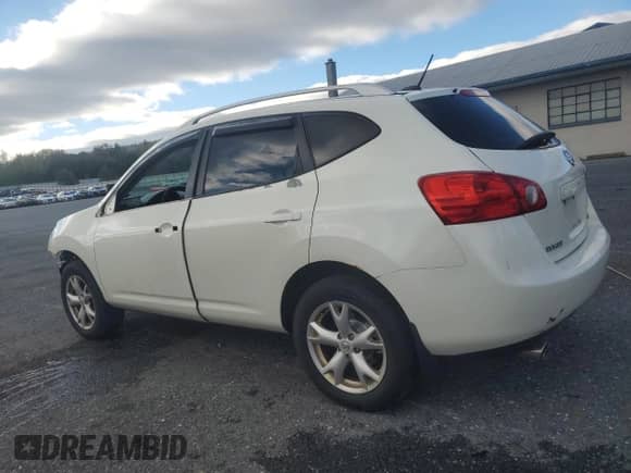 2009 Nissan Rogue S with VIN JN8AS58V09W432372, listed as a Copart auction lot 82467325 with 184,223 mi miles and Salvage title. Bid and sale history available at DreamBid. Image 2.