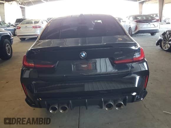 2023 BMW M3 с VIN WBS53AY02PFR10997, выставлен на аукционе Copart как лот 66205225 с пробегом 23 185 миль миль и Списание • Salvage title. История ставок и продаж доступна на DreamBid. Изображение 6.