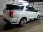 2024 Hyundai Palisade Calligraphy with VIN KM8R7DGE9RU782148, listed as a Copart auction lot 70287245 with 23,728 mi miles and Salvage title. Bid and sale history available at DreamBid. Image 3.