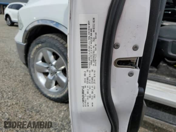 2014 Ram 1500 Big Horn with VIN 1C6RR7GM9ES279613, listed as a Copart auction lot 67835735 with 111,971 mi miles and Clean title. Bid and sale history available at DreamBid. Image 12.