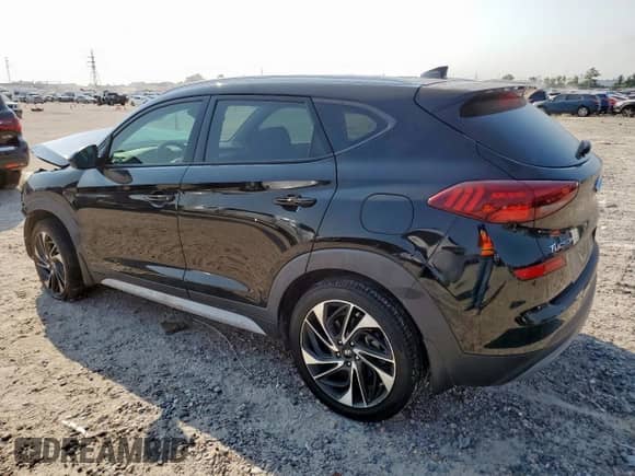 2020 Hyundai Tucson Sport with VIN KM8J33AL0LU105846, listed as a Copart auction lot 81153455 with 29,855 mi miles and Salvage title. Bid and sale history available at DreamBid. Image 2.