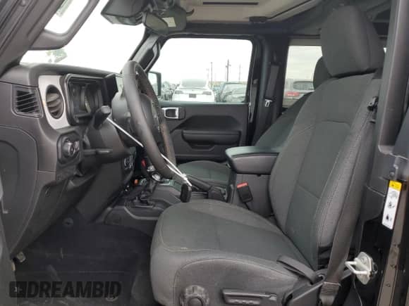 2024 Jeep Wrangler Sport S с VIN 1C4PJXAN1RW125436, выставлен на аукционе Copart как лот 65269475 с пробегом 17 962 миль миль и Списание • Salvage title. История ставок и продаж доступна на DreamBid. Изображение 7.