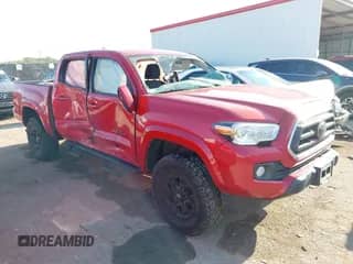 2020 Toyota Tacoma SR5 with VIN 3TMAZ5CN5LM118531, listed as a IAAI auction lot 40321541 with 47,498 mi miles and . Bid and sale history available at DreamBid. Image 1.