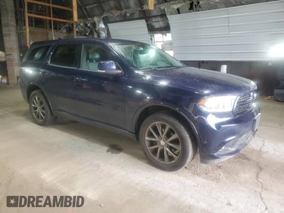 2017 Dodge Durango GT z VIN 1C4RDJDG1HC896859, wystawiony jako Copart lot #82678665 z przebiegiem 168 288 mil mil oraz Czysty tytuł • Clean title. Historia ofert i sprzedaży dostępna na DreamBid. Obrazek 4.