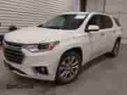 2021 Chevrolet Traverse Premier with VIN 1GNEVKKW7MJ218772, listed as a IAAI auction lot 42306743 with 106,898 mi miles and . Bid and sale history available at DreamBid. Image 17.