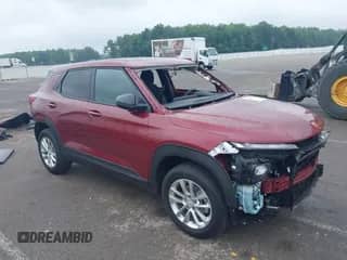 2025 Chevrolet TrailBlazer LS с VIN KL79MMSL4SB149638, выставлен на аукционе IAAI как лот 42351423 с пробегом 244 миль миль и . История ставок и продаж доступна на DreamBid. Изображение 1.